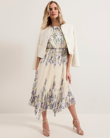 Phase Eight Georgiana Floral Textured Dress