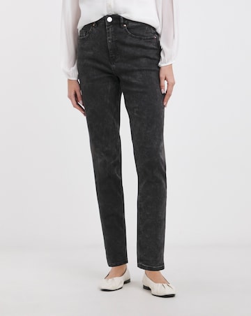 Demi Black Vintage High Waist Mom Jeans