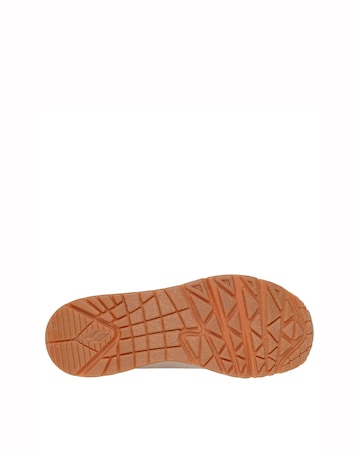 Skechers Nude Uno Lace Up Fashion Trainer -Standard Fit (D)