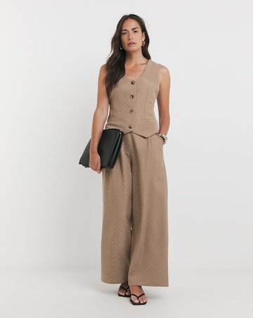 Hotfix Button Through Waistcoat