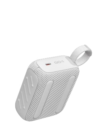 JBL GO 4 Compact Portable Speaker - White