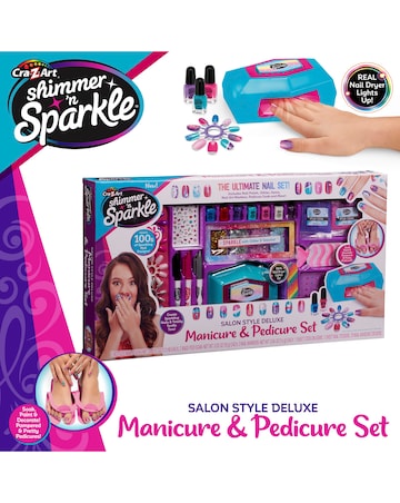 Shimmer 'N' Sparkle Manicure & Pedicure