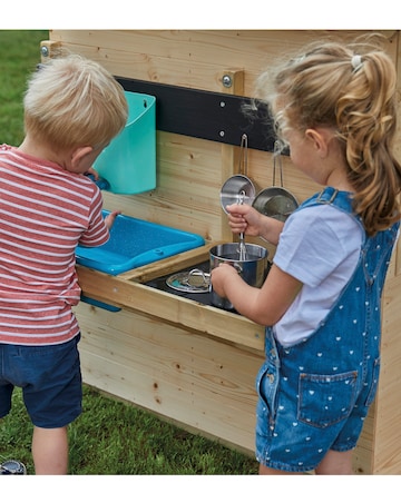 TP Deluxe Mud Kitchen Accessory to Playhouse