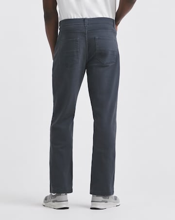 Union Blue Loose Fit Stretch Gabardine Jean