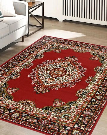 Traditional Medallion Woven Rug