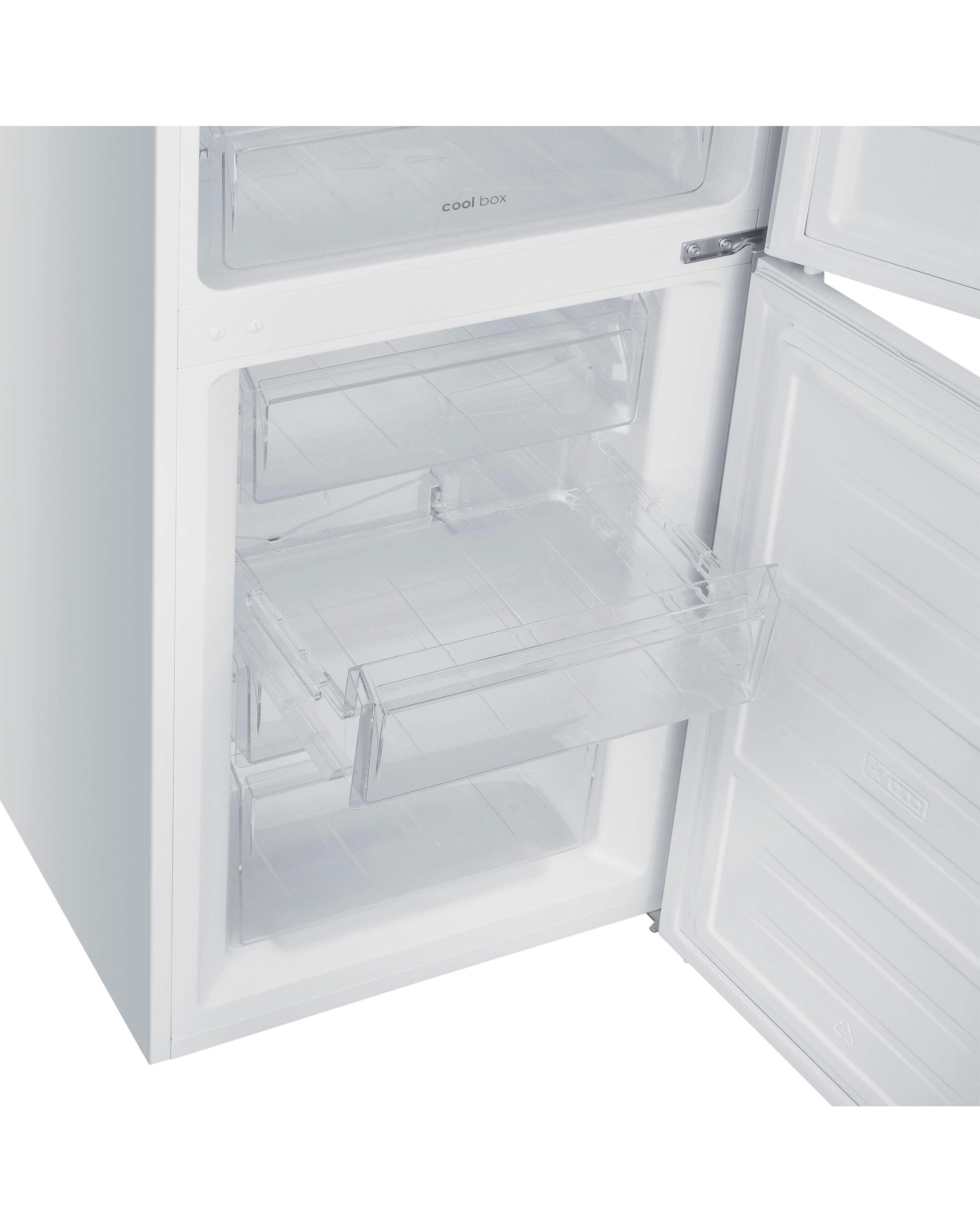 Candy CCH1T518EWK-1 181cm 50/50 No Frost Fridge Freezer White +
