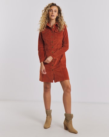 Joe Browns Josie Cord Button Through Dress