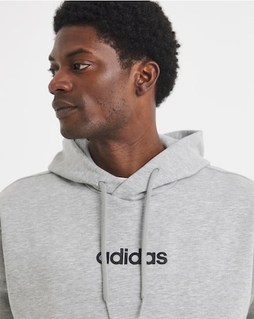 adidas Linear Logo Fleece Hoodie