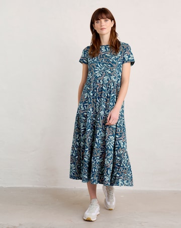 Seasalt Cornwall S/S Line Strokes Dress