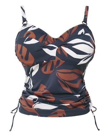 Fantasie Lake Orta Twist Front Wired Tankini Top