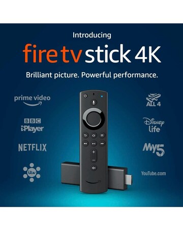Amazon Fire TV Stick 4K Ultra HD with Alexa Voice Remote