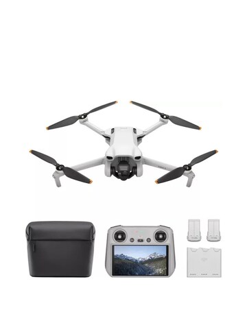 DJI Mini 3 Drone - Fly More Combo (with RC Remote Controller)