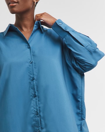 Oversized Shirt Dress