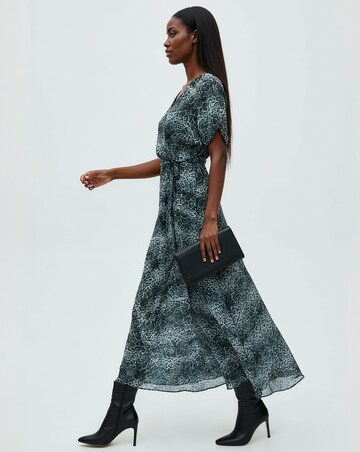 Religion Animal Maxi Wrap Dress