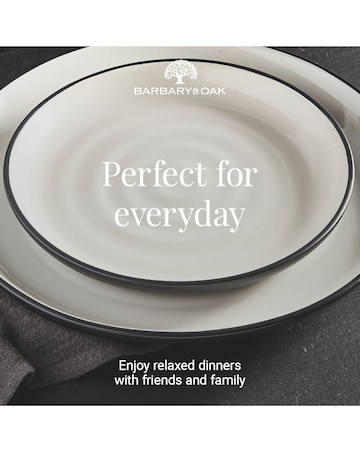 Barbary & Oak Cascade 16 Piece Dinner Set