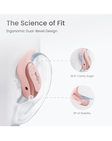 Shokz OpenFit Air True Wireless Open-Ear Earbuds - Pink