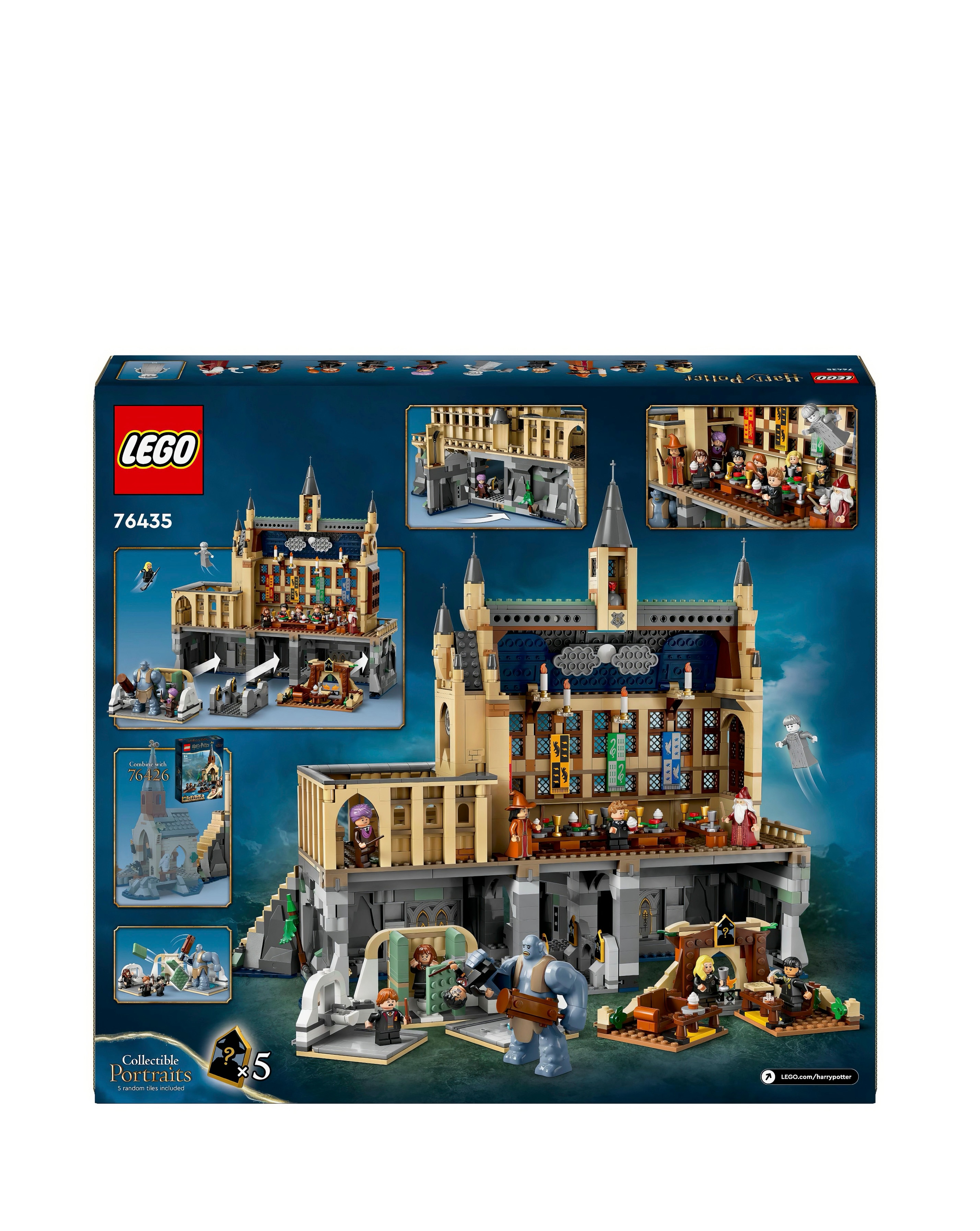 クリストフル　ダストパン LEGO Harry Potter Hogwarts Castle: The Great Hall 76435 | JD Williams