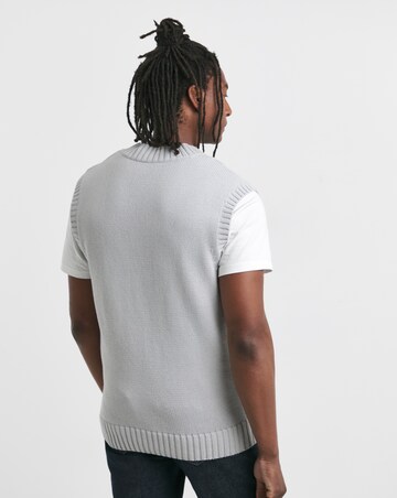 Grey Cricket Vest