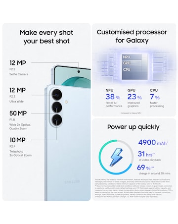 Samsung Galaxy S26+ 256GB - Sky Blue