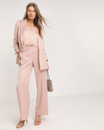 Satin V Neck Vest Top