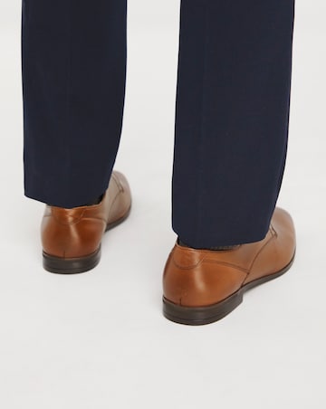 Formal Leather Derby Wide