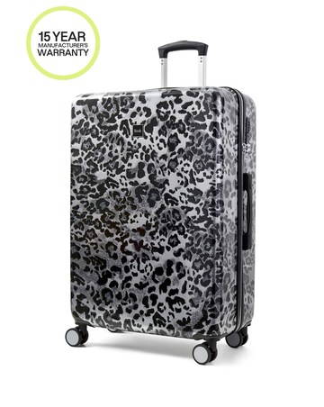 Rock Savannah Leopard Large Suitcase