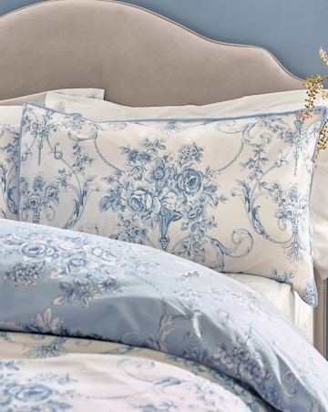 Catherine Lansfield Antoinette Damask Floral Duvet Cover Set