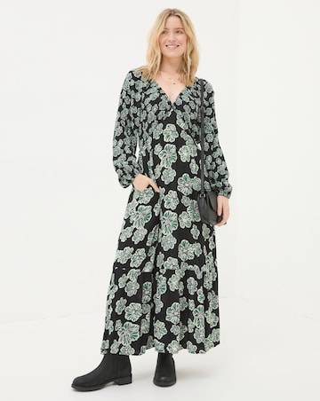 FatFace Noelle Spaced Floral Midi Dress