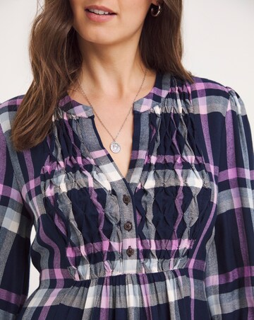 Julipa Check Smocked Dress