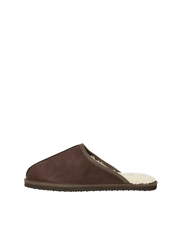 Jack & Jones Dudely Microfibre Slipper - Brown
