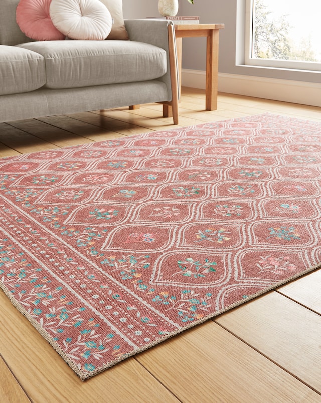 Catherine Lansfield Cameo Floral Washable Rug