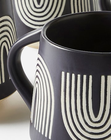 Gray & Osbourn Set of 4 Mugs