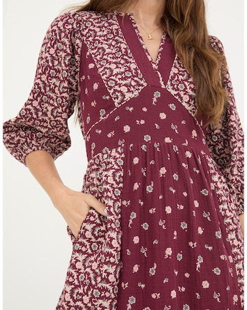 FatFace Kelly Wild Ditsy Midi Dress