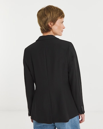 Black Tailored Single Breasted Blazer