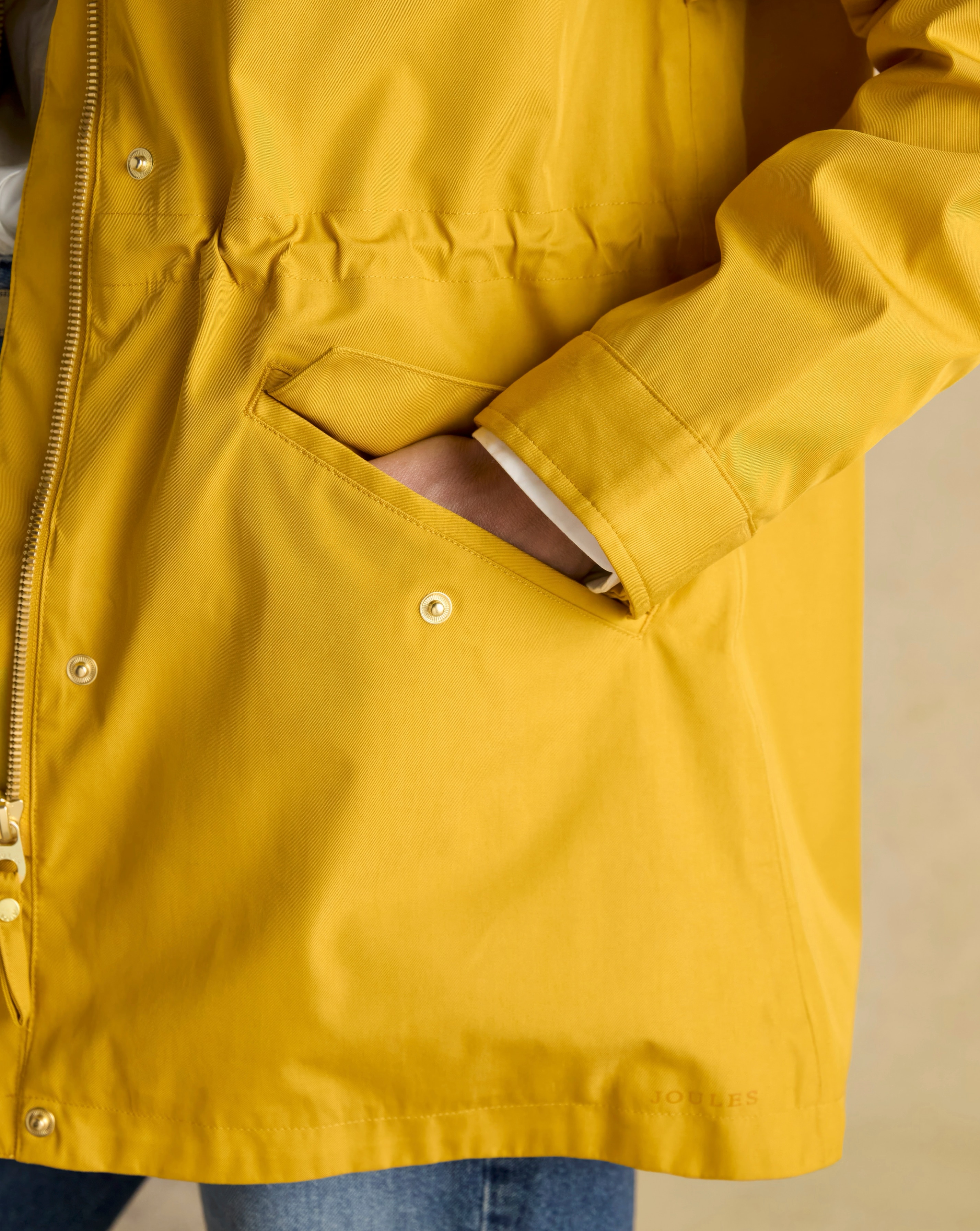 Joules Portwell Waterproof Raincoat | JD Williams