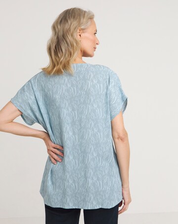 Julipa Notch Neck Blouse