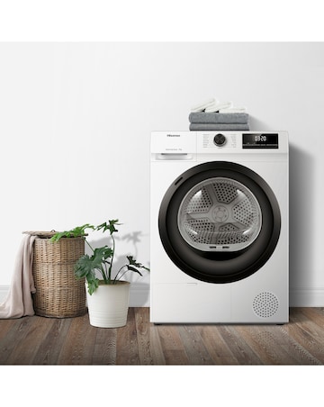 Hisense DH1Q802BW2 1 Series 8kg Heat Pump Dryer - White