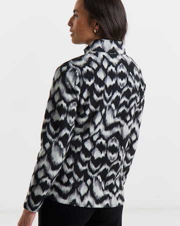 Zip Through Slim Fleece Jacket