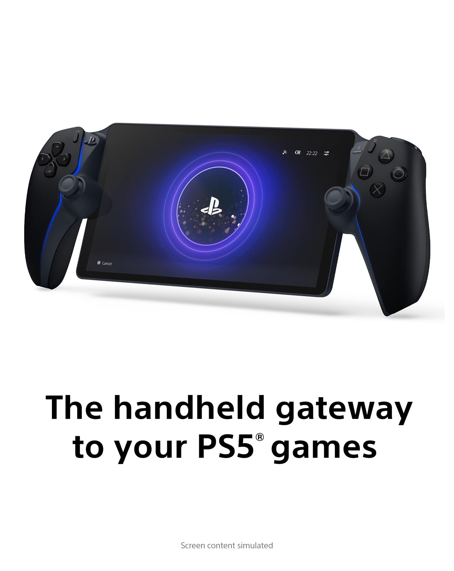 PlayStation Portal Remote Player - Midnight Black | JD Williams