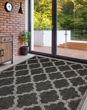Trellis Gel Flatweave Rug