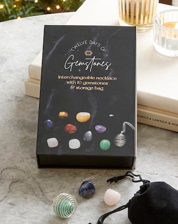 12-Day Crystal Necklace Advent Calendar