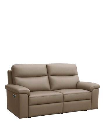 Aspire Corvan Leather Recliner 3 Seater
