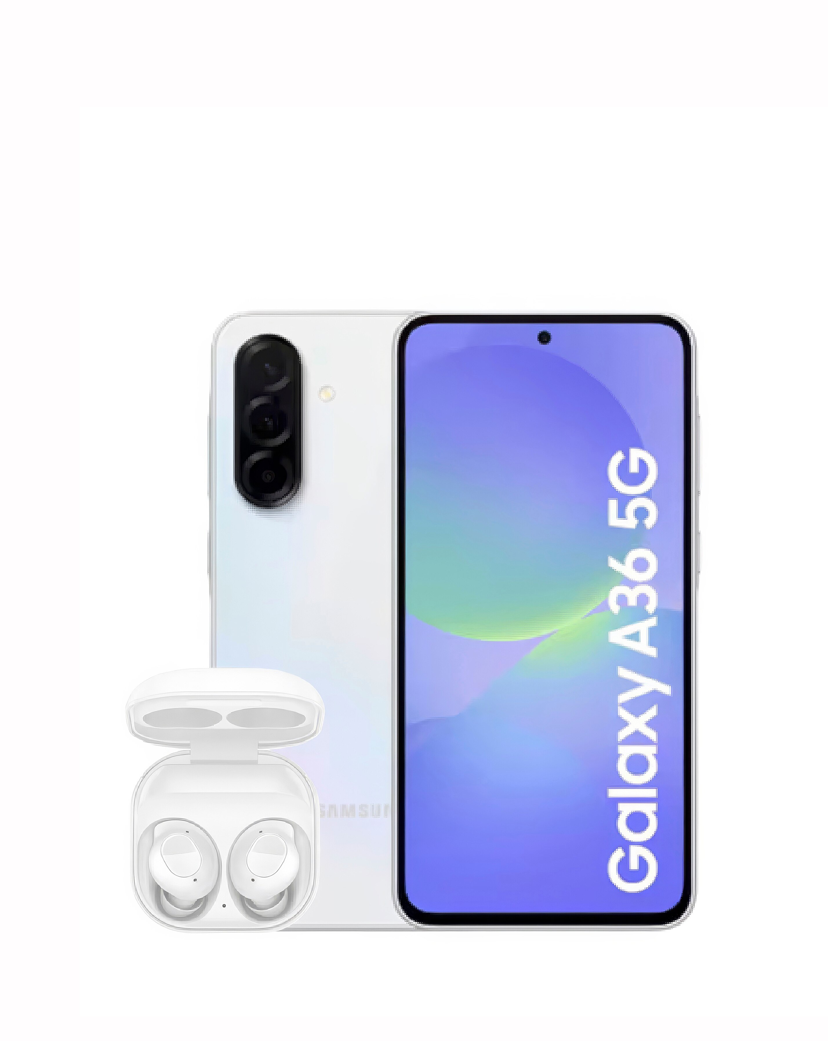 Samsung Galaxy A36 5G 256GB - Awesome White & Buds FE Bundle | JD
