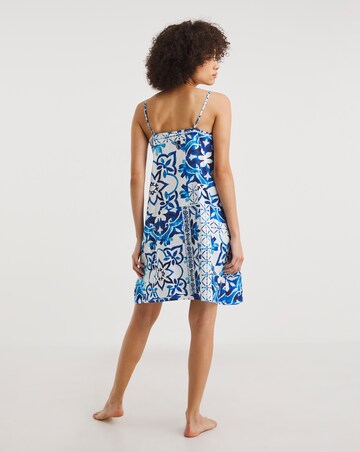 Cyberjammies Marie Tile Print Strappy Chemise