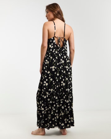 MAGISCULPT Floral Print Maxi Value Beach Dress