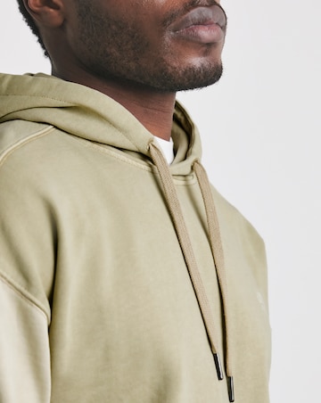 Union Garment Dyed Hoodie- Dark Stone