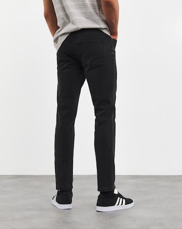 Slim Fit Stretch Jean Black