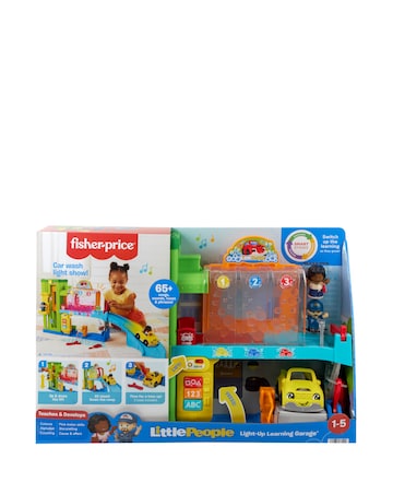 Fisher-Price Little People Light-Up Learning Garage