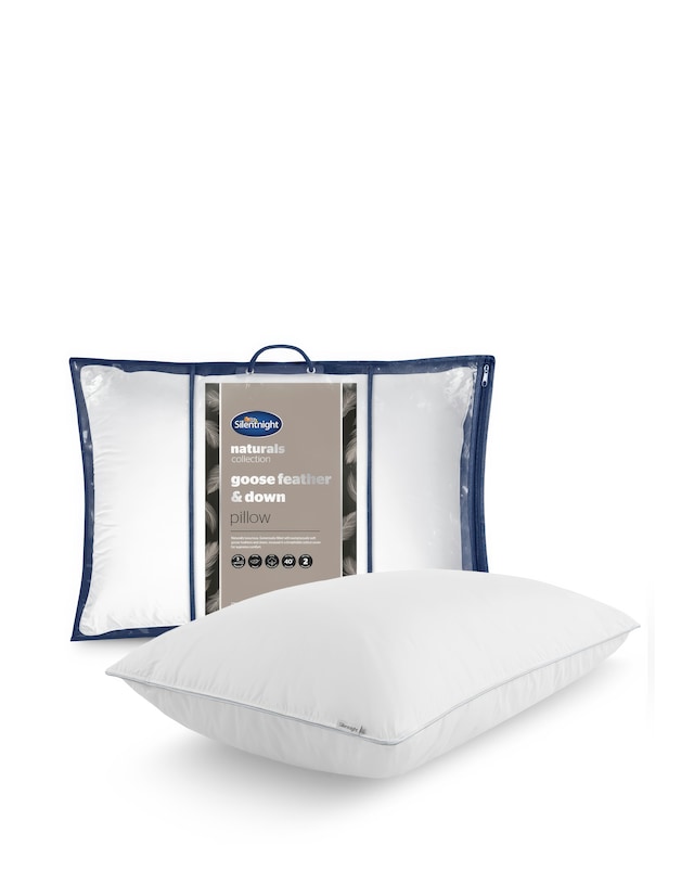 Silentnight Naturals Collection Goose Feather Pillow