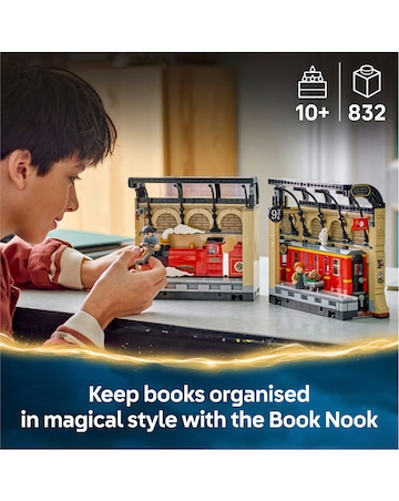 LEGO Harry Potter Book Nook: Hogwarts Express, Magical Toy for Kids 76450